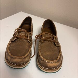 Ariat Brown Leather Loafers